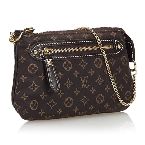 louis vuitton black mini pochette|Louis Vuitton monogram mini pochette.